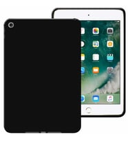 Apple iPad Mini / Mini 2 / Mini 3 Uyumlu Rubber Yıkanabilir Silikon Kılıf (Siyah)