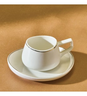 Karaca Streamline Hole 6 Kişilik Kahve Fincan Takımı 80 ml