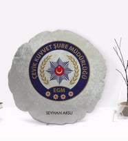 BK Gift Kişiye Özel İsimli Radyolog Tasarımlı Dekoratif Kırlent Yastık-1