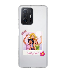 Xiaomi Mi 11T - 11T Pro Uyumlu Totally Spies Tasarımlı Şeffaf Telefon Kılıfı