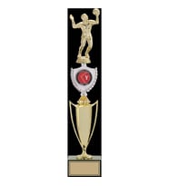 ODAK KUPA - Figürlü Kupalar - Voleybol Erkek Figürlü Kupalar FG-042 A - 48 cm