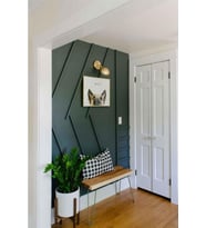 Boyanabilir Beyaz Düz Duvar Çıtası Dekoratif 4 cm x 240 cm (Karışık)