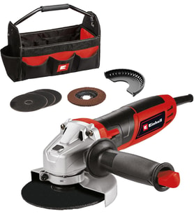 Einhell Avuç Taşlama Tc-Ag 125/850 Kit (850 W, 12000 Rpm, Maks Kesme Derinliği 28 Mm, Maks Disk Çapı (Standart)
