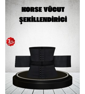 Vücut Şekillendirici Bel Sargısı Kaymaz Esnek Tasarım