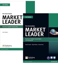 Market Leader Pre-intermediate (3rd Ed.) Business English Course Book + Practice File with Audios