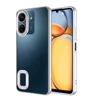 Xiaomi Poco C65 Uyumlu Kılıf Kamera Korumalı Logo Gösteren Zore Omega Kapak