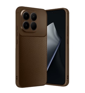 Xiaomi Mi 15t Auto Focus Karbon Kapak - Kahverengi