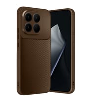 Xiaomi Mi 15t Auto Focus Karbon Kapak - Kahverengi