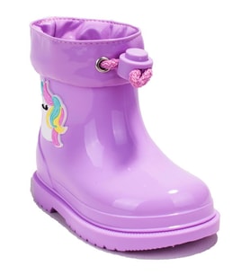 İgor W10253CN Bimbi Unicornio Lila Ortopedik Kız Çocuk Yağmur Çizme