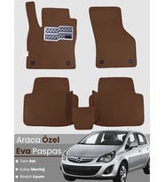 OPEL CORSA D (2006-2014) Uyumlu EVA Paspas Tam Set–Araca Özel,Kolay Montaj,Oto Paspas