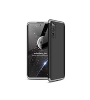 Samsung Galaxy S20 FE Uyumlu Kılıf Zore Ays Kapak (Siyah-Gri)