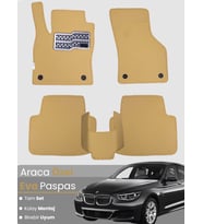 BMW 5 SERİSİ F10 SEDAN (2010-2017) Uyumlu EVA Paspas Tam Set–Araca Özel,Su Geçirmez