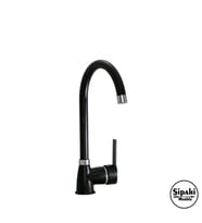 Sipahi Marble Siyah Uzun Boru Eviye Bataryası