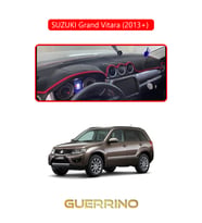 SUZUKI Grand Vitara (2013+) TORPİDO KORUMA HALISI KIRMIZI KENAR
