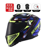 FF869 Glaxy Motosiklet Kaskı Güneş Vizörlü Full Face Motorcu Kask