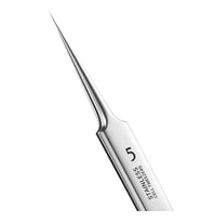 Ultra-ince No. 5 Sivilce Siyah nokta Cımbızı 0.1mm Profesyonel Cımbız Alman Çelik