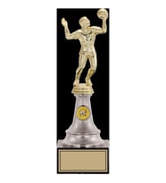ODAK KUPA - Figürlü Kupalar - Voleybol Erkek Figürlü Kupalar FG-010 A - 28 cm