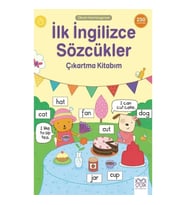 İlk İngilizce Sözcükler Çıkartma Kitabım