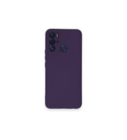 Tecno Pova Neo Kılıf Nano İçi Kadife Silikon - Mor