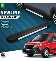 S-Dizayn Peugeot Expert 2 Kısa Şase NewLine Aluminyum Yan Basamak 213 Cm 2007-2016