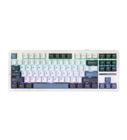 AULA F87 Pro Blue LEOBOG Greywood V4 Switch RGB Kablosuz Hotswap Mekanik Gaming Klavye