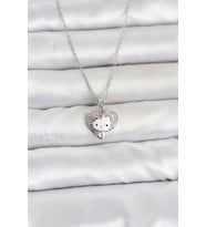316L Çelik Zincir Gümüş Renk Kitty Model Kolye TJ-BKO11066