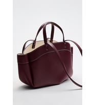 ANNELER GÜNÜNE ÖZEL Bordo Shopper Kadın Tote El Ve Omuz Askılı Çantası