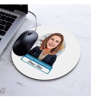 Kişiye Özel Hediye Karikatürlü En Başarılı Kadın Meteoroloji Uzmanı Mousepad