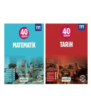 Okyanus TYT Matematik ve Tarih 40 Seansta Soru Bankası Seti 2 Kitap