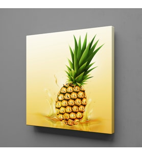 ANANAS KANVAS TABLO 200x200cm