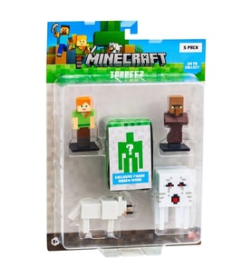Minecraft 3D Figür Toppeez 5'li Set MC2040 Model 3