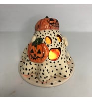 Hayalet Mumluk. Halloween Mumluk (Siyah Beyaz)