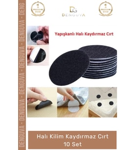#HalıSabitleyici Yıkanabilir Yapışkanlı Kaymaz Köşe Tutucu Paspas Sabit Halı Kilim Kaydırmaz Cırt 10