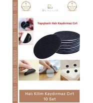 #HalıSabitleyici Yıkanabilir Yapışkanlı Kaymaz Köşe Tutucu Paspas Sabit Halı Kilim Kaydırmaz Cırt 10