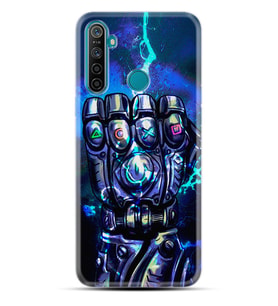 Realme 5i 5 Pro 6i 7 Pro 8 Kılıf Desemli Silikon Thunder Play 1760