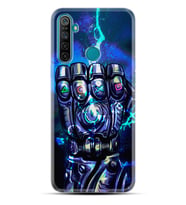 Realme 5i 5 Pro 6i 7 Pro 8 Kılıf Desemli Silikon Thunder Play 1760