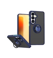 Galaxy S26 Montreal Yüzüklü Silikon Kapak - Lacivert