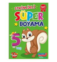 Etkinlikli Süper Boyama 5 Yaş