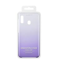 Galaxy A30 ile Uyumlu Mor Koruyucu Kılıf EF-AA305CVEGWW