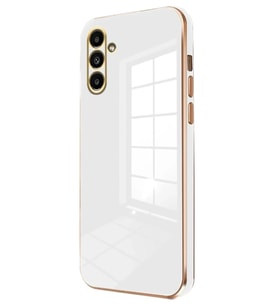 Galaxy A55 5G Kılıf Volet Silikon - Beyaz