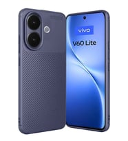 Newface Vivo V60 Lite Auto Focus Karbon Kapak - Lacivert