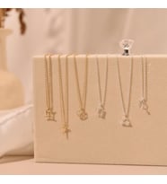 Kişiye Özel Burç Sembol Kolye 925K Gümüş (Gold)