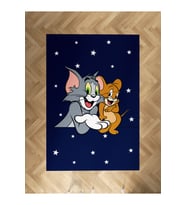 MEKTA HOME BEBEK VE ÇOCUK ODASI Tom ve Jery Desenli Halı