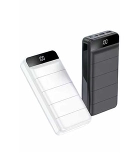Powerbank 50.000 Mah Dijital Göstergeli Taşınabilir 4 Portlu Hızlı Powerbank