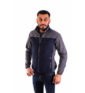 ESER - Katyonik Polar - Lacivert,Gri - Slim Fit (Lacivert-Gri)