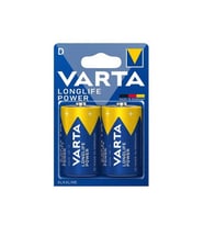 VARTA 3000mAh Şarjlı D Size Büyük Boy Pil 2li (Siyah)