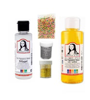 Slime Seti Sarı Renk 70 ML Renkli Slaym Südor Sılaym Seti 70 ML Slime Borax