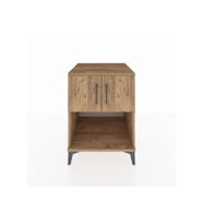 Kronos Komodin 2 Raflı 2 Kapaklı 60x59x80 Çam-Çam