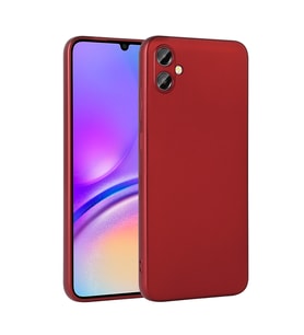 Galaxy A06 Kılıf Kamera Çıkıntılı Soft Silikon (Kırmızı)