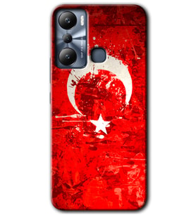 İnfinix Hot 20i Kılıf HD Desen Baskılı Kılıf - Albayrak 2